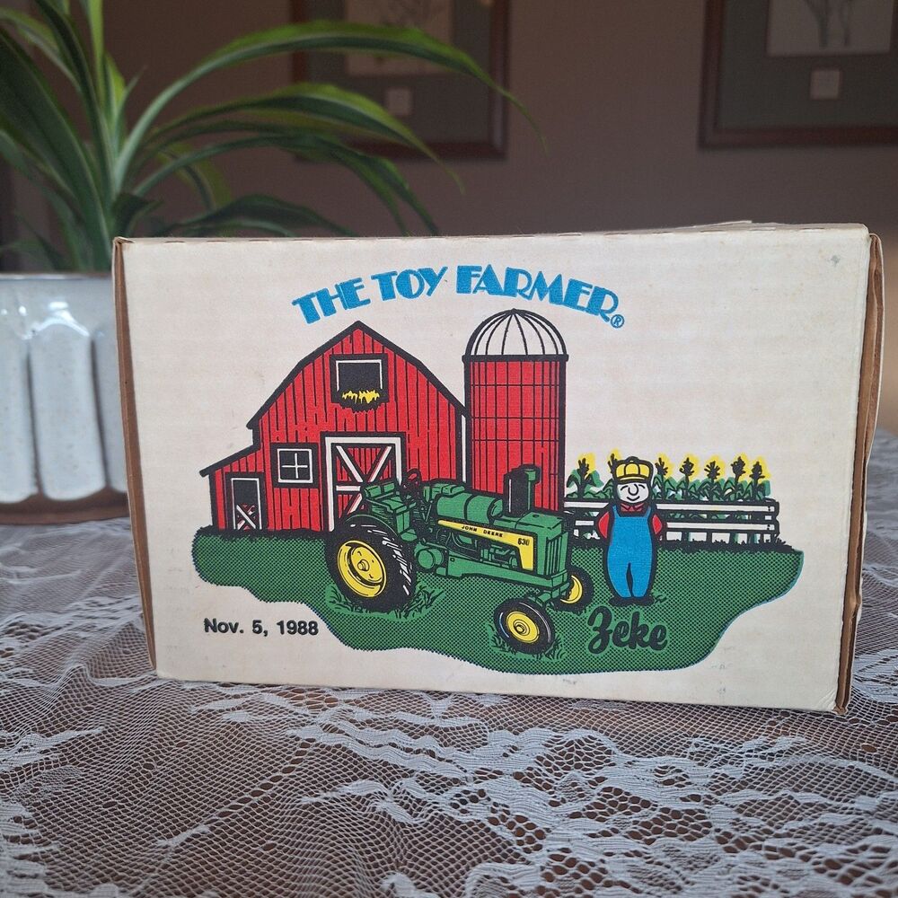 1/16 John Deere 630 Tractor, Toy Farmer 1988